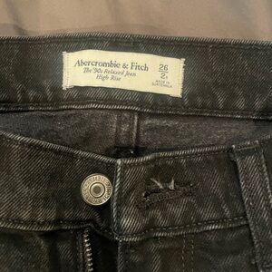 Relaxed fit Abercrombie and fitch jeans size 2